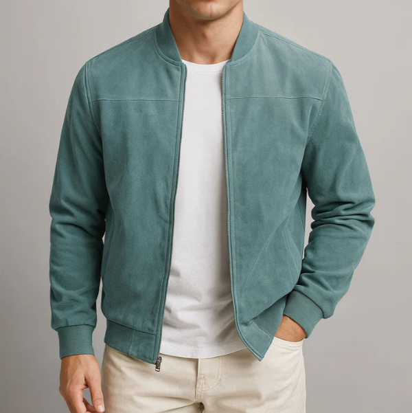 ELENYA | GIACCA IN VERA PELLE SCAMOSCIATA